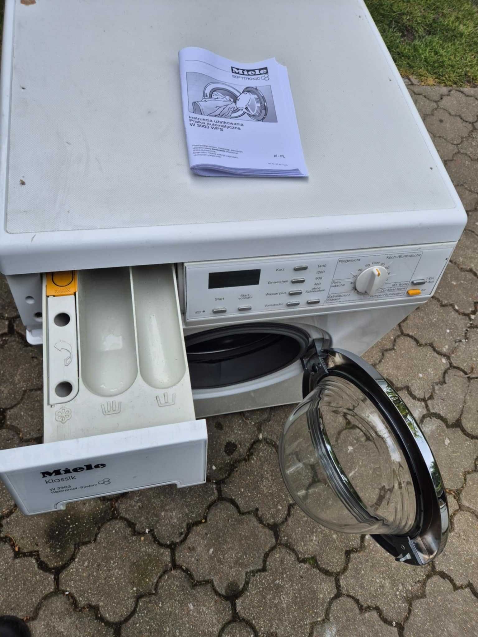 Pralka Miele W 3903 WPS wsad 6kg 1400obr. wirowania menu PL