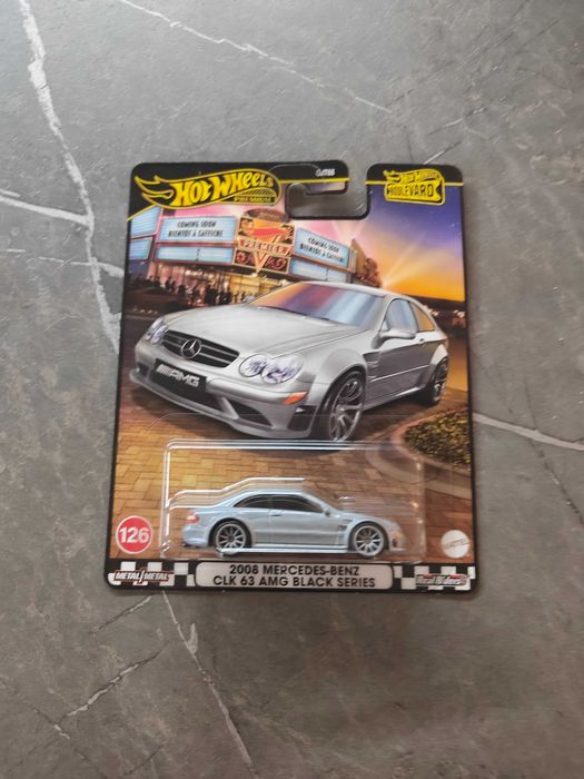 Hot Wheels Premium Mercedes Benz CLK 63 AMG Black Series