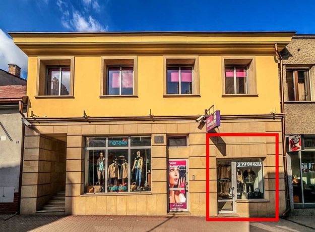 Lokal użytkowy 26m² parter – Bochnia ul. Wolnica 5, Parter, Witryna