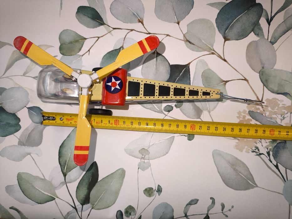 Metalowa zabawka Tin Toy Helikopter MF334, nowa, pudełko, unikat