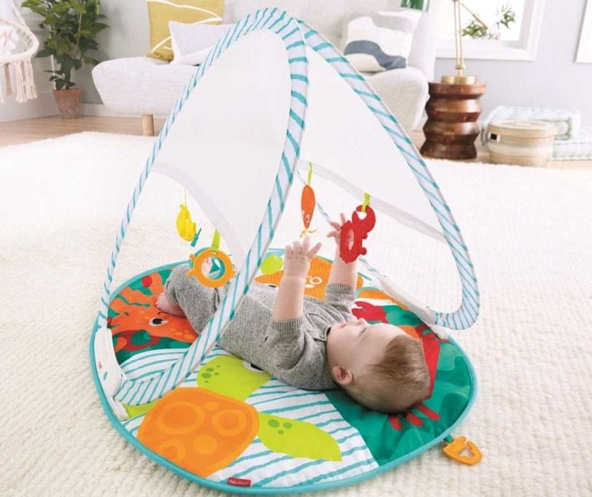 Mata edukacyjna składana dla niemowląt