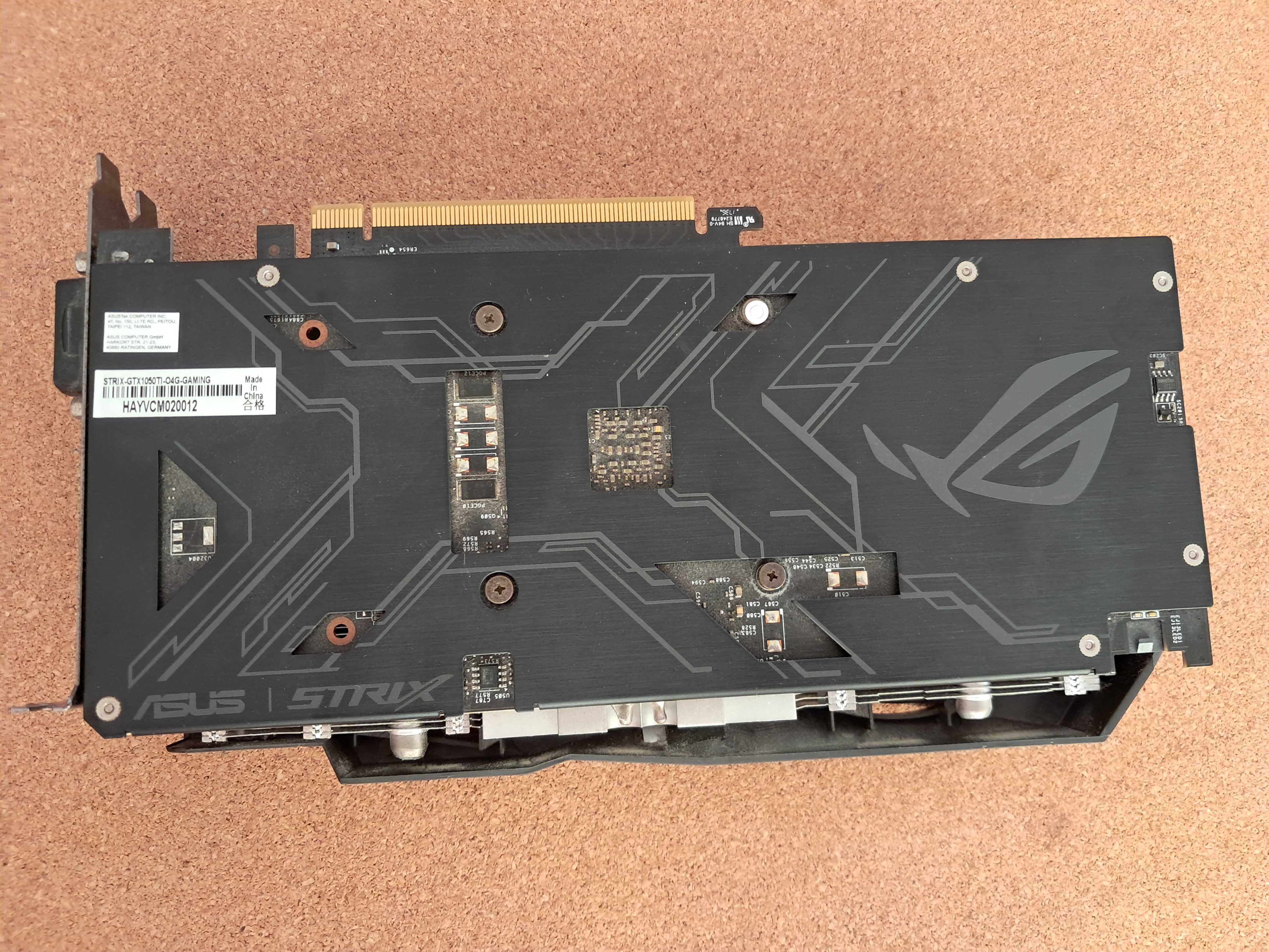 ASUS - NVIDIA gtx 1050ti usada/bom estado