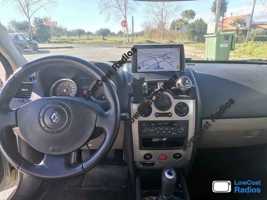 Auto Rádio 9' RENAULT MEGANE 2 | GPS ANDROID Bluetooth USB APPS WIFI