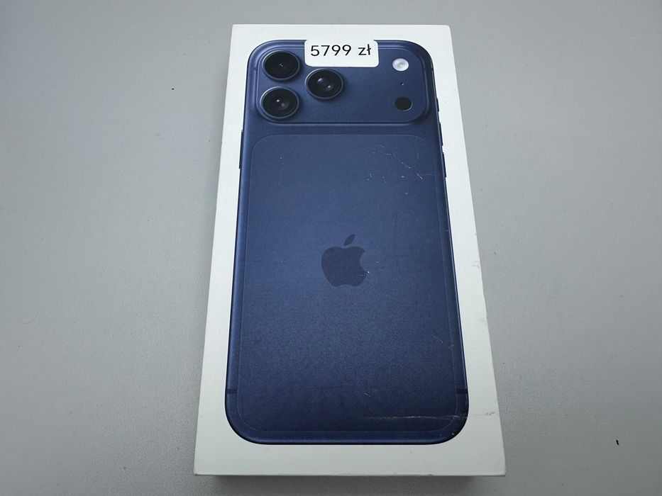iPhone 17 Pro Max 256GB/ Deep Blue/ Nowy/ Sklep Wrocław