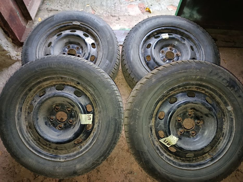 Зимняя резина в зборе