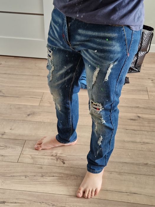 Spodnie jeansy męskie nowe