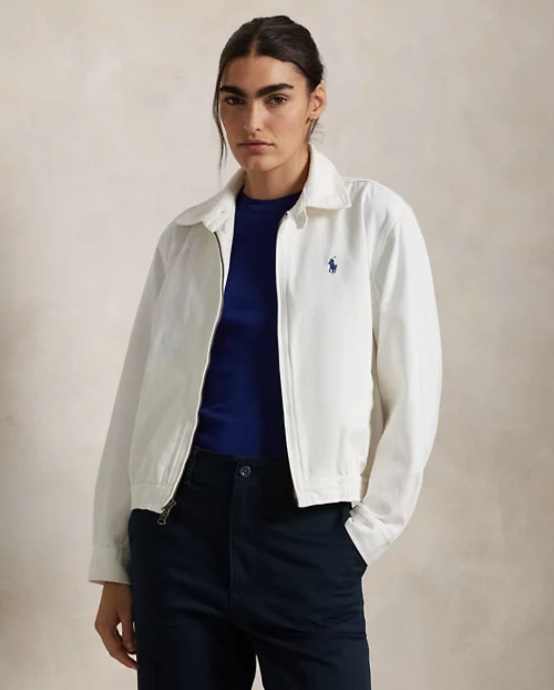 Женская куртка харик polo ralph lauren cotton chino jacket for women