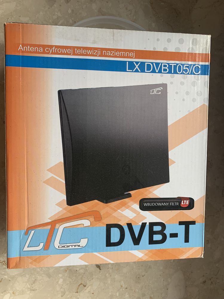Antena pokojowa DVB-T LTC, filtr LTE HD