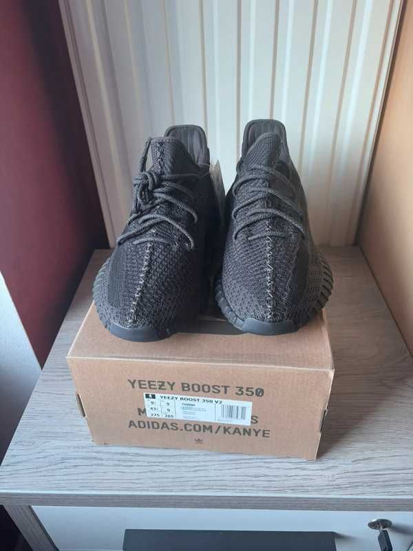 Czarny|Sportowe-Męskie adidasYeezy UnisexTrampki 41