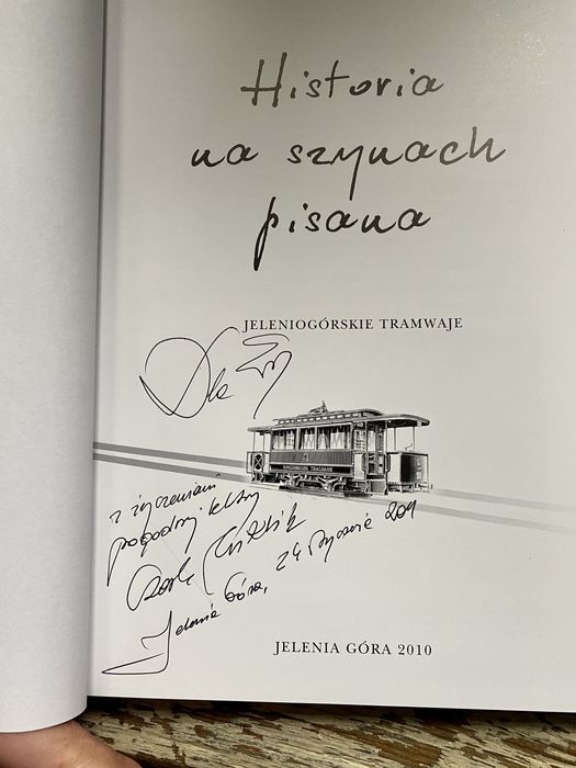 Jeleniogórskie tramwaje. Historia na szynach pisana Cezary Wiklik