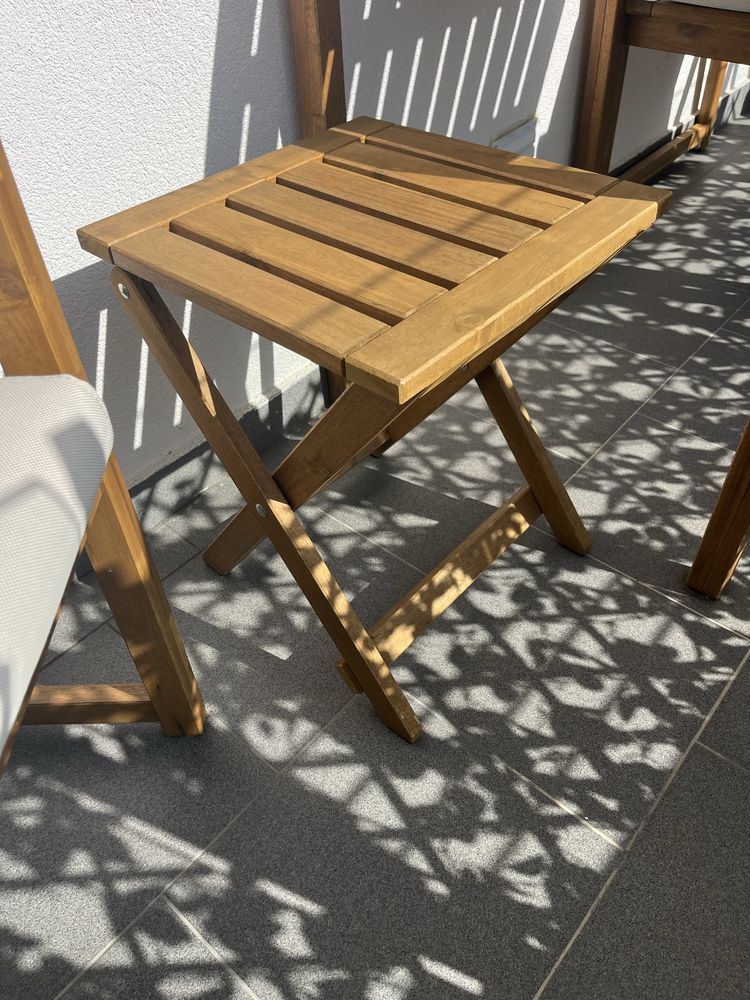 Conjunto jardim madeira