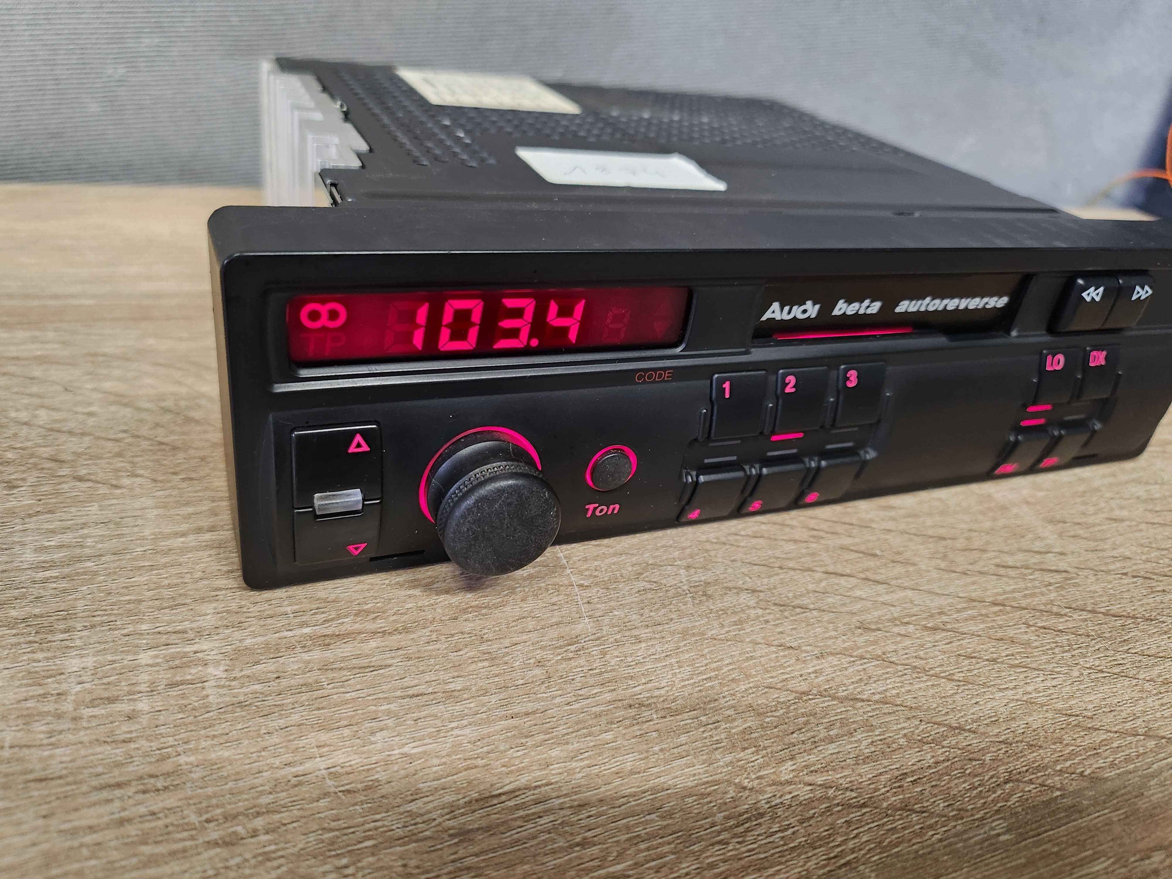 Radio Audi BETA CC ALPINE unikat 22cm A6 C4 100 80 A4 b5 A3 8L+ kod