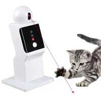 Лазерна іграшка для котів, автоматичний робот проєктор.Лазер для котів