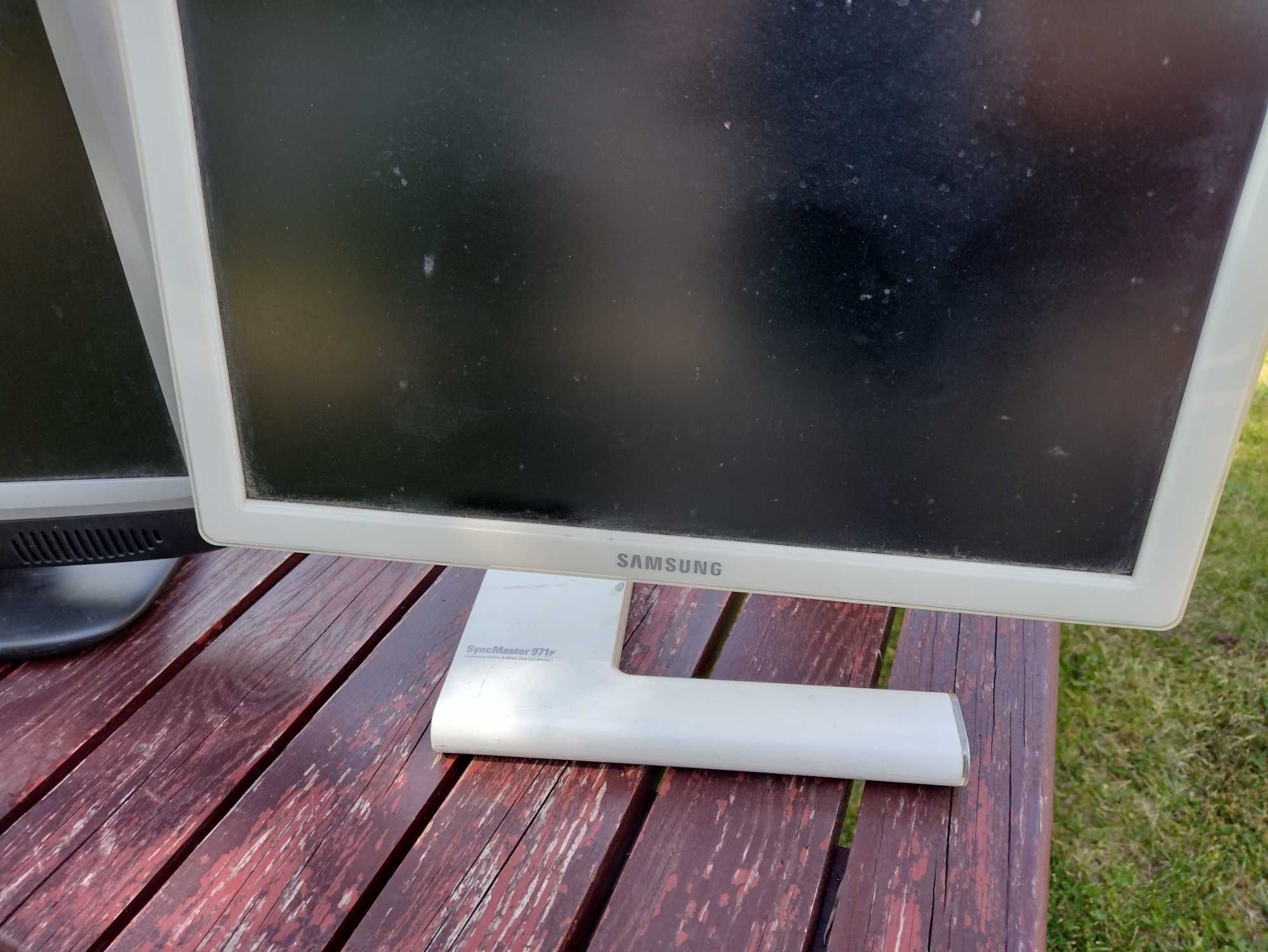 Monitor do komputera Samsung i Hanns-G - dwie sztuki TANIO sprzedam