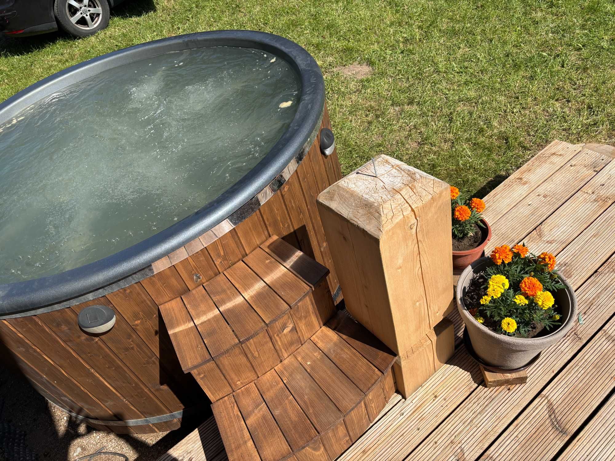 Domek w stylu stodoły z jacuzzi i balią, dostępem do prywatnej plaży