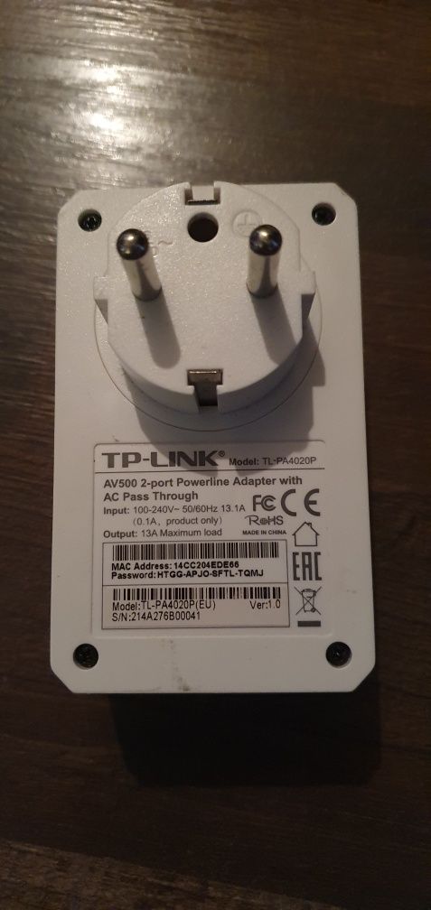 Tp-link PA4020P powerline adapter
