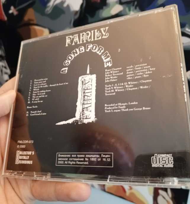 Family – A Song For Me CD