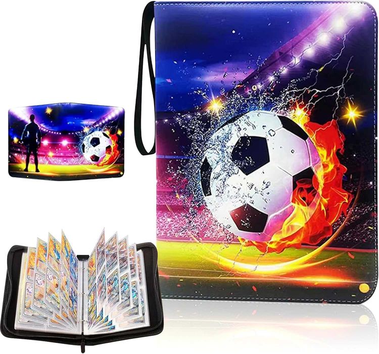 Album na karty piłkarskie na 400 kart segregator solidny prezent XXL