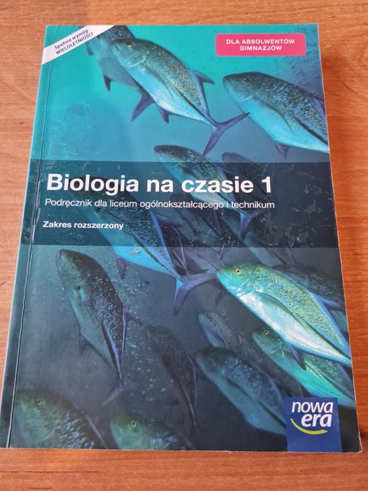 Podręcznik Biologia na czasie , zakres rozszerzony część 1 nowa era