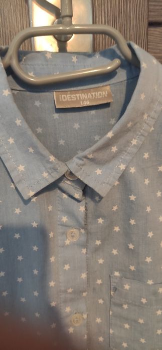 Niebieska Koszula 146