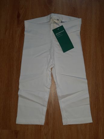 NOWE krótkie legginsy 98-104 cm H&M spodenki za kolano 3/4 rybaczki