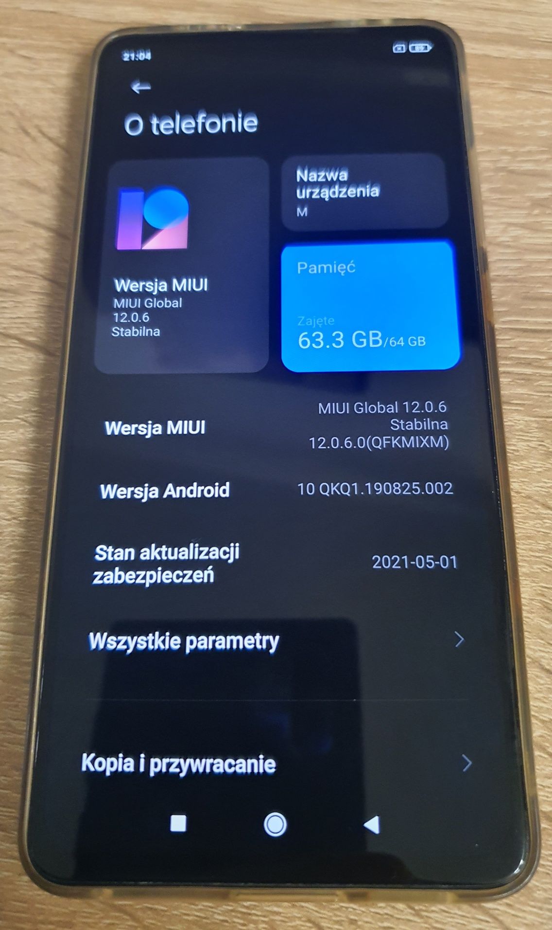 Xiaomi Mi 9T Pro biały White Pearl 6GB RAM 64GB ROM Stan bdb