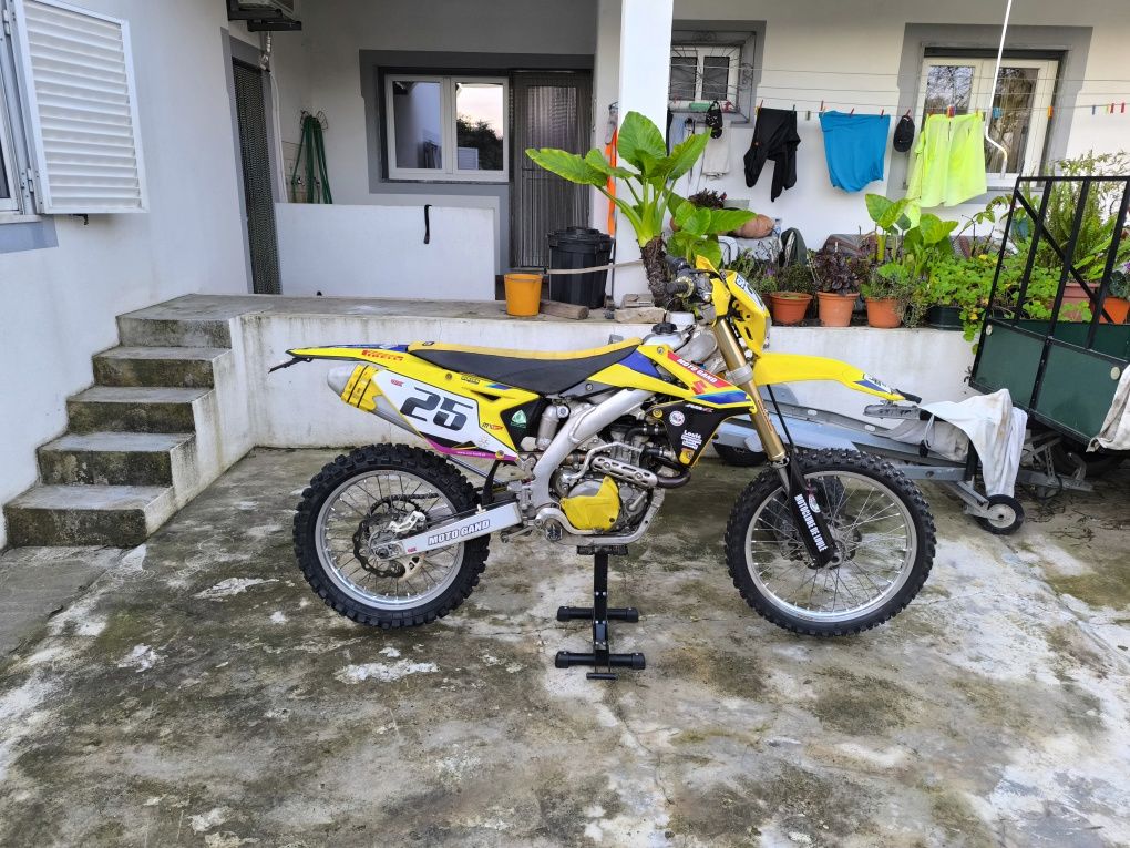 Suzuki RMZ 450 Ano 2014 Matrículada