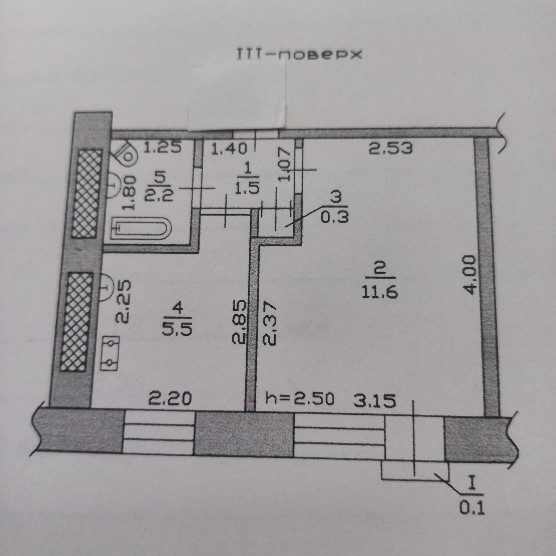 Продам 1-комн.квартиру. Общая площадь 22 кв.м, 2\5 этаж.