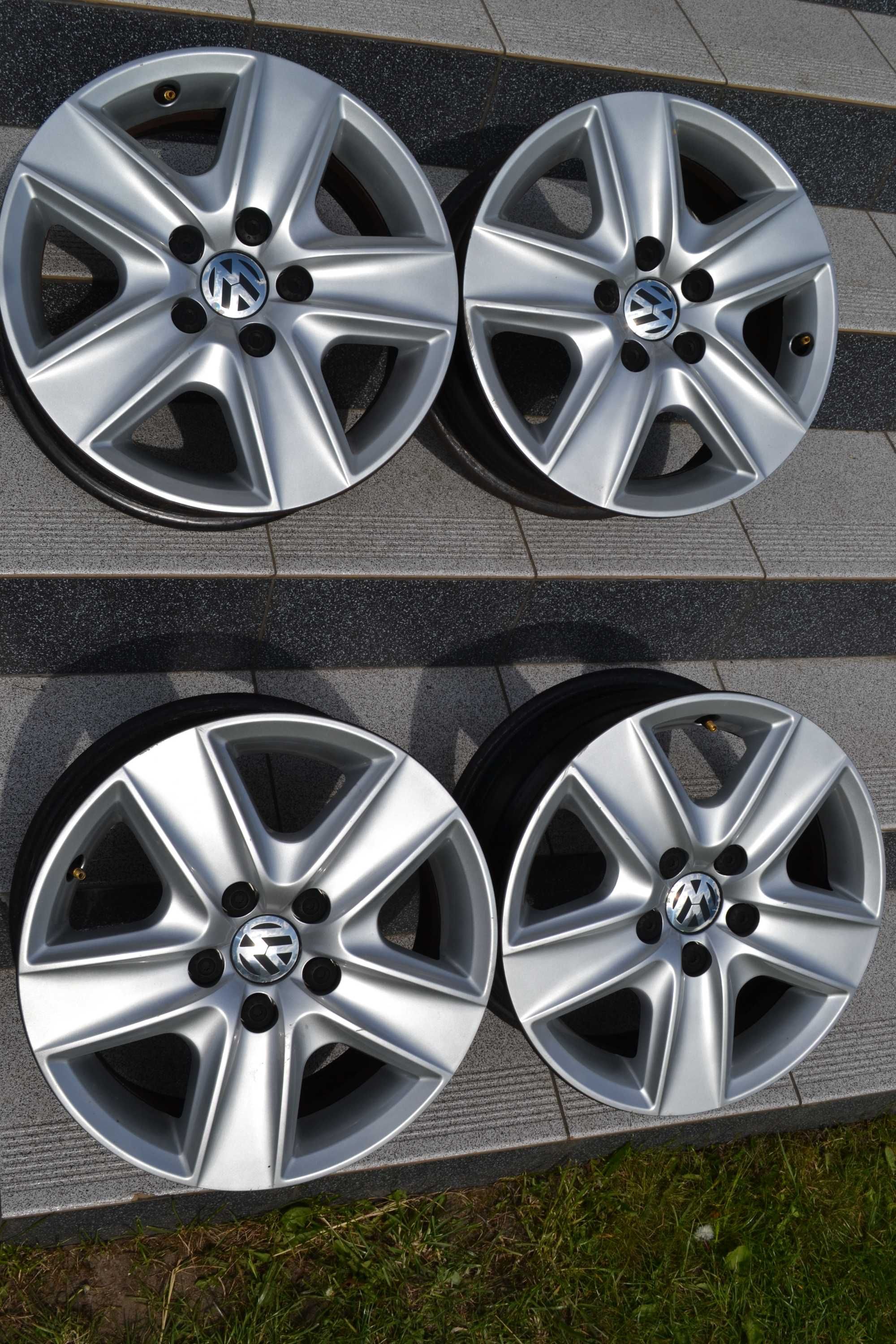 Felgi strukturalne 5x112 VW 16 Cali oryginalne