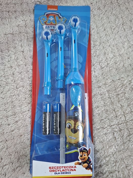 Szczotecza do zębów  osyclacyjna Psi Patrol