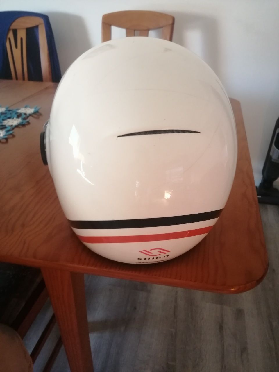 Capacete Shiro café racer