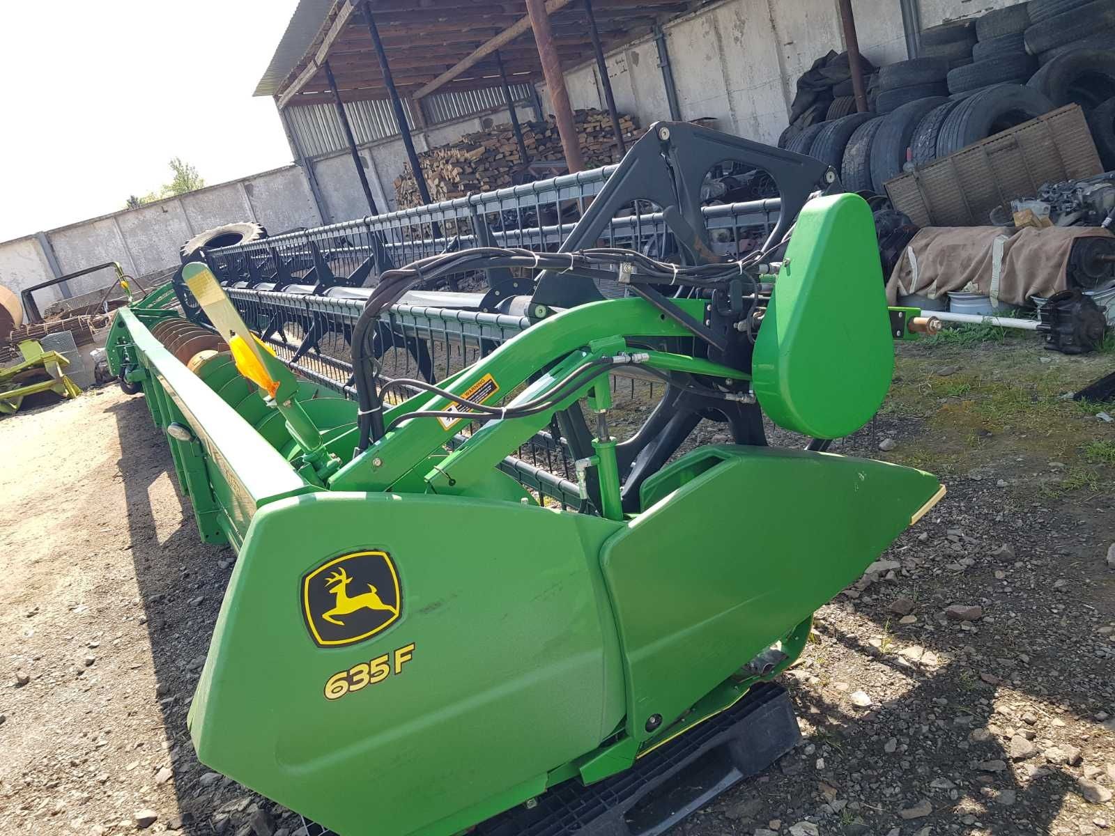 Жатка гідрофлекс з США John deere F635. 10,6m рік 2012.