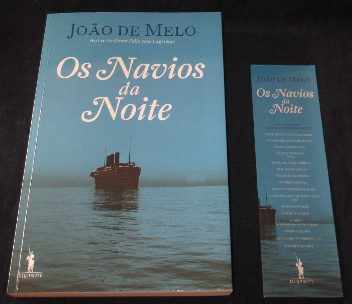 Livro Os Navios da Noite João de Melo
