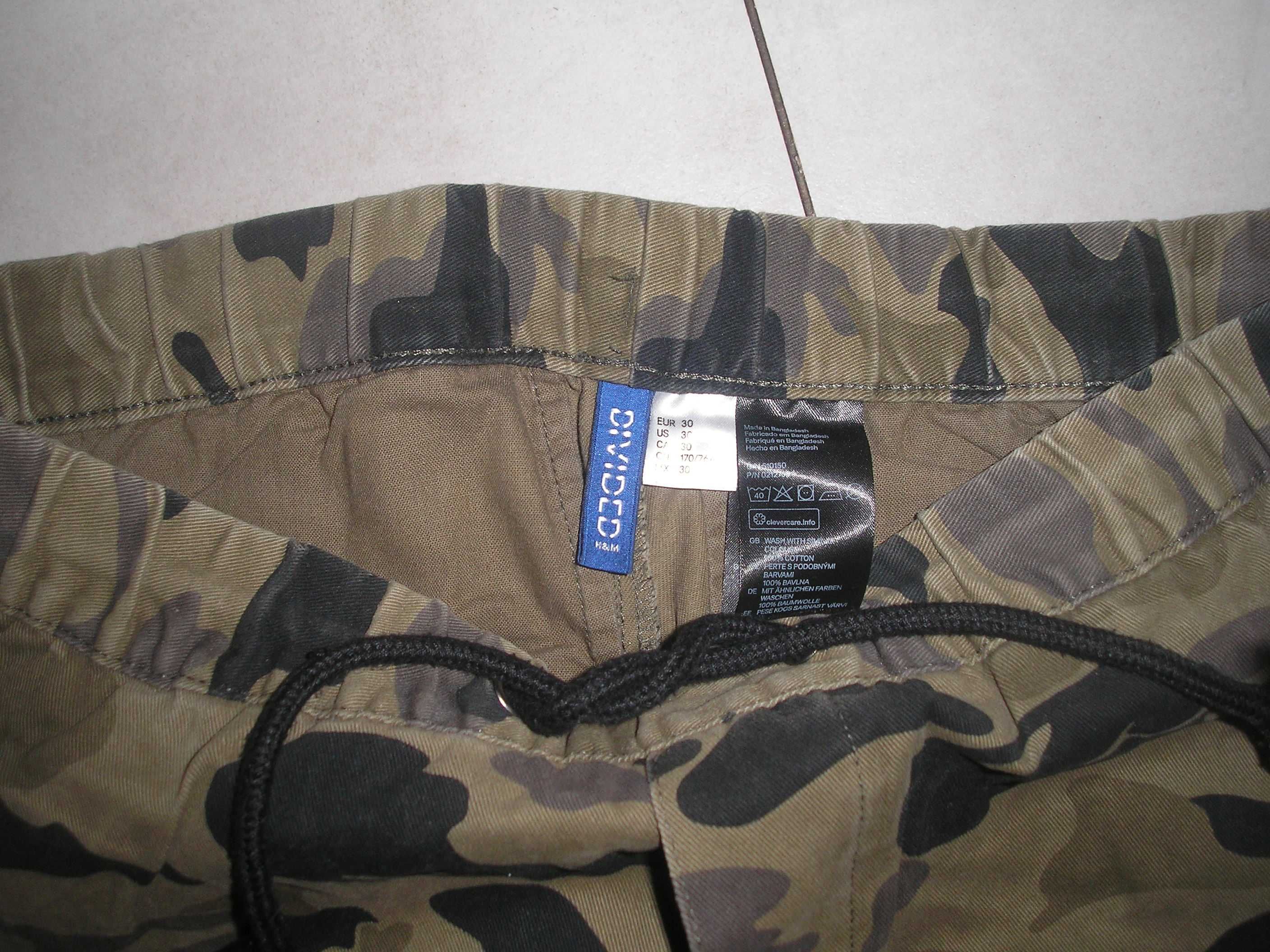 Spodnie joggery damskie170 moro H&M