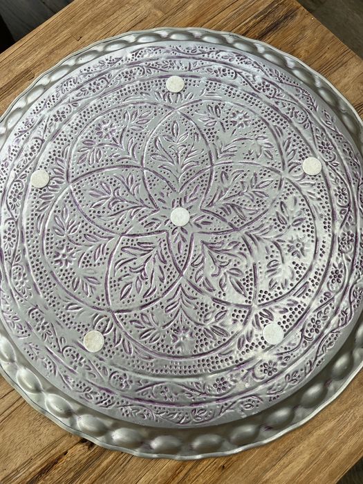 Metalowa taca Home&you 48 cm srednicy