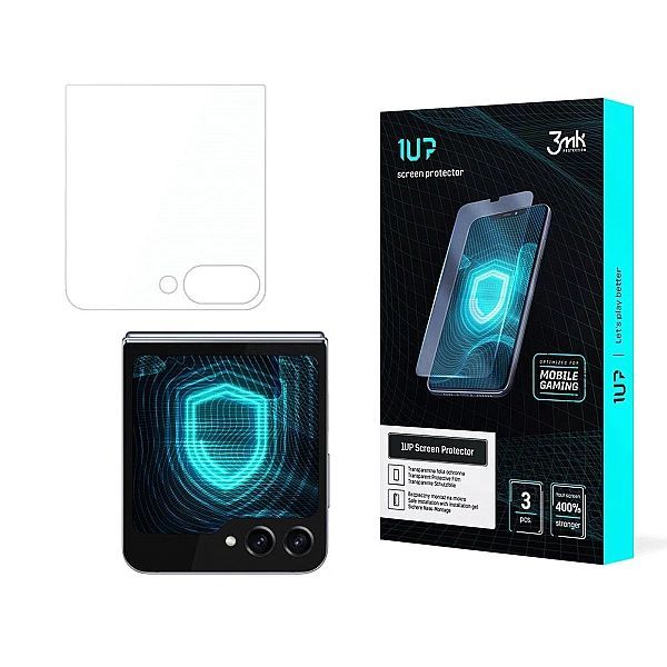 Folia dla graczy 3mk 1up na Samsung Galaxy Z Flip 5 (front)