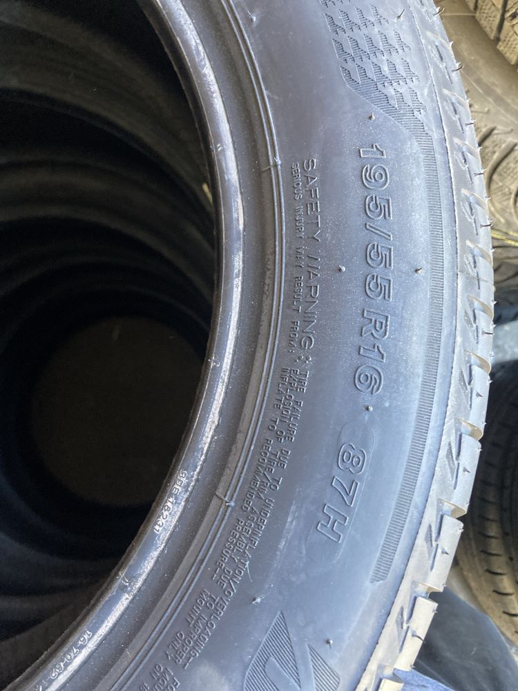 4x 195/55r16 Bridgestone montaż 0zł Szczecin