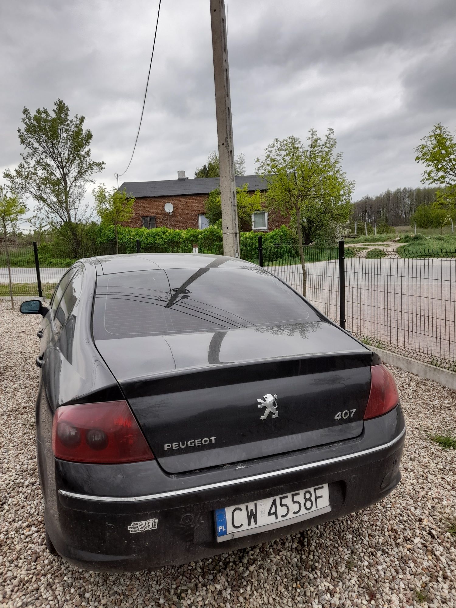 Peugeot 407,  2.0 HDI 136 KM,  2006 rok.