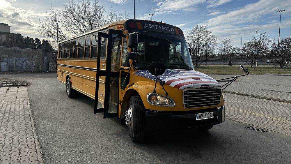 Autobus z USA School bus , szkolny autobus , kamper, wiele możliwości.