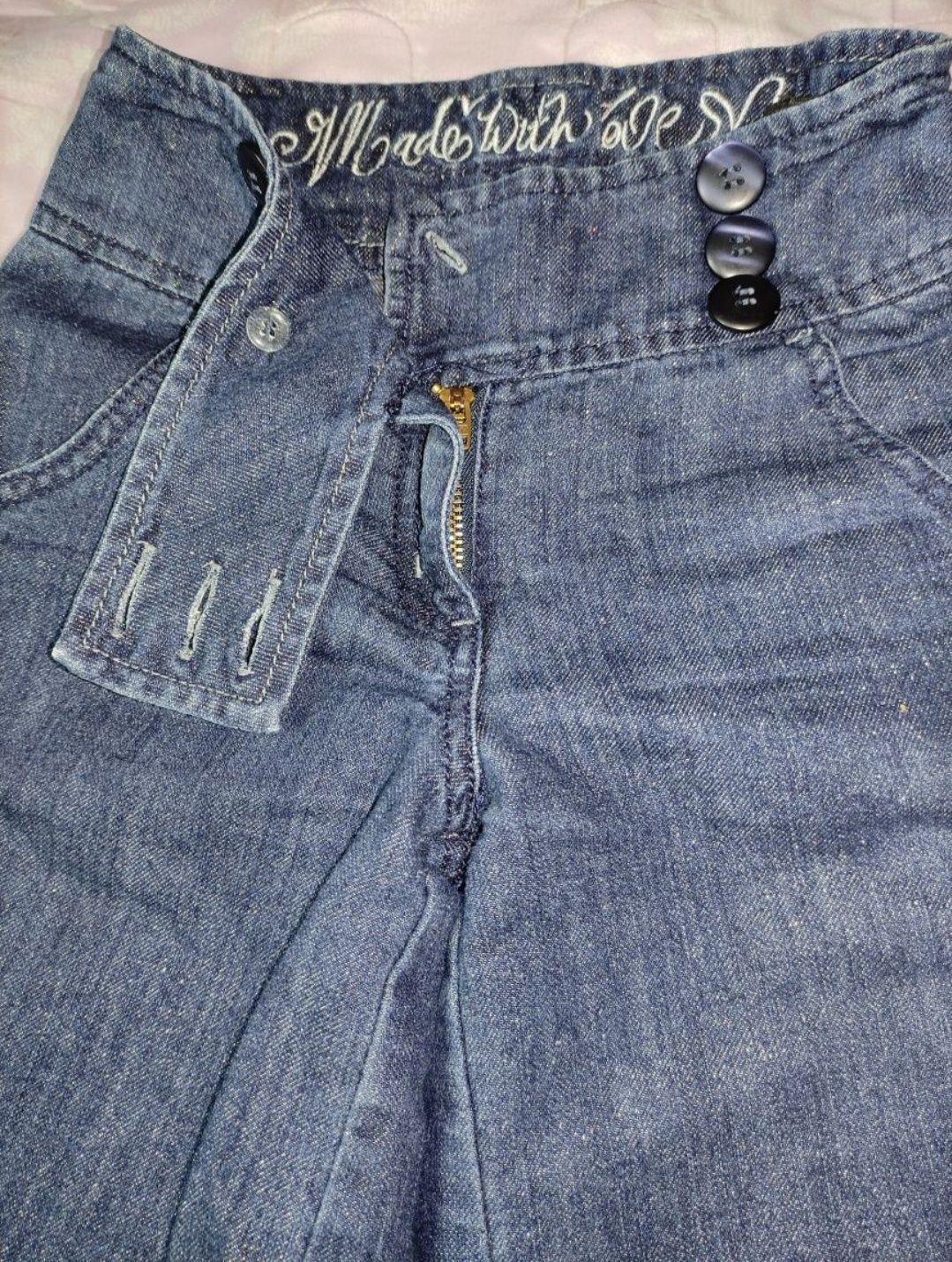 Кюлоти джинсові Next, шорти, 122-128 см