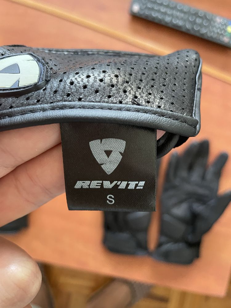 Luvas couro motard