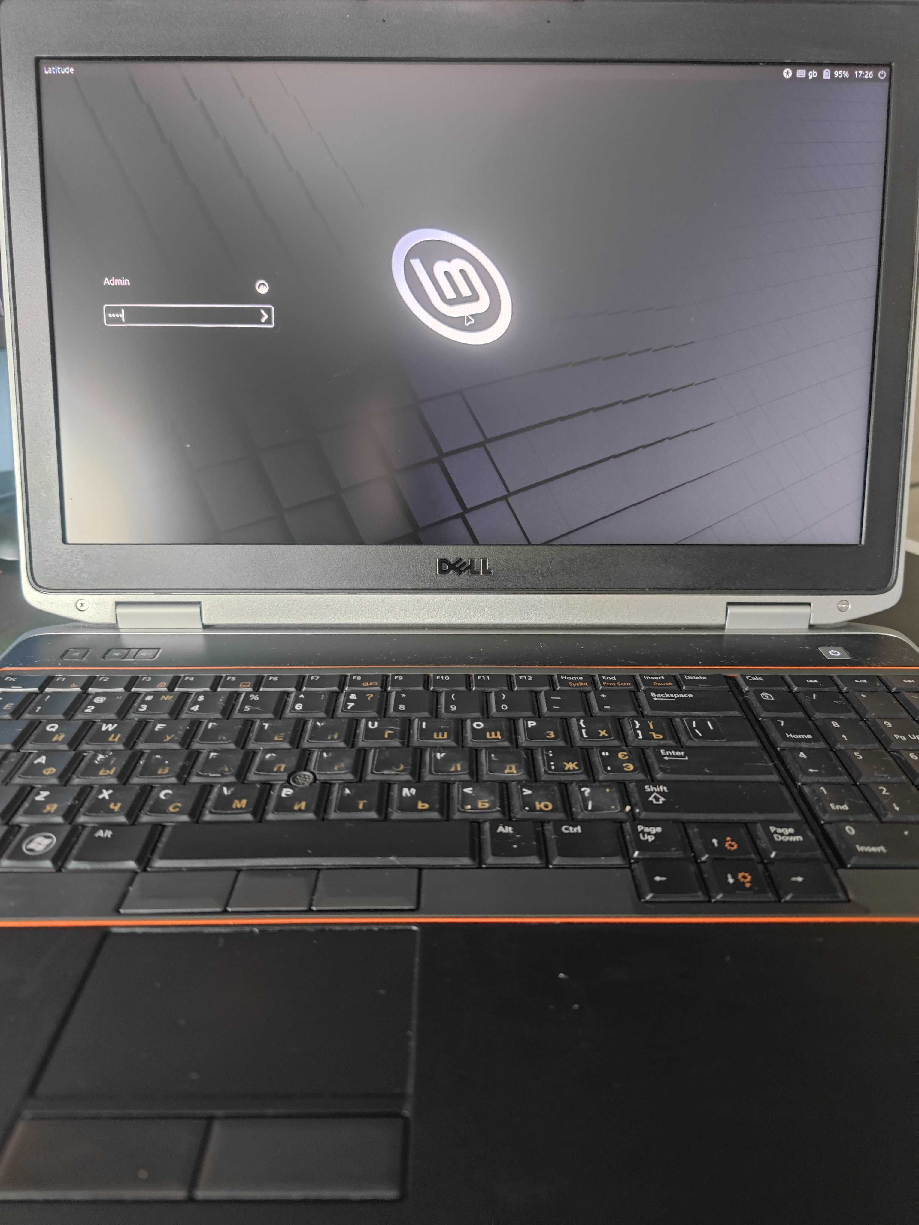 Ноутбук Dell latitude e6520 core i7 2720QM, 8GB RAM SSD 128GB, HDD 500