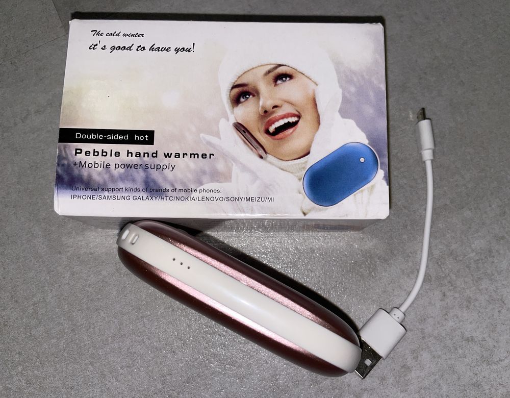 Ogrzewacz dłoni i PowerBank 2 w 1