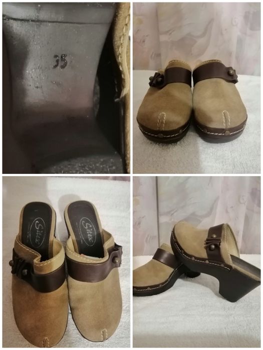 botas 35, 36 e sapatos e socas 35