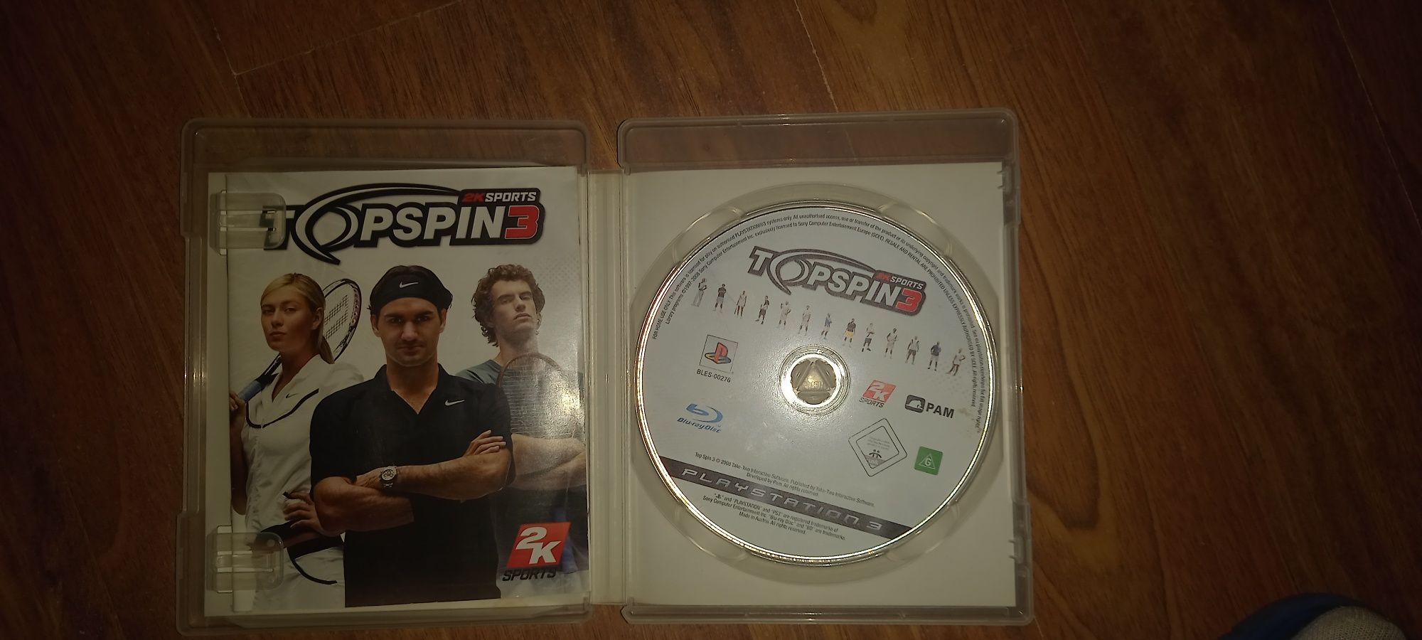 Tenis Top Spin 3 ps3