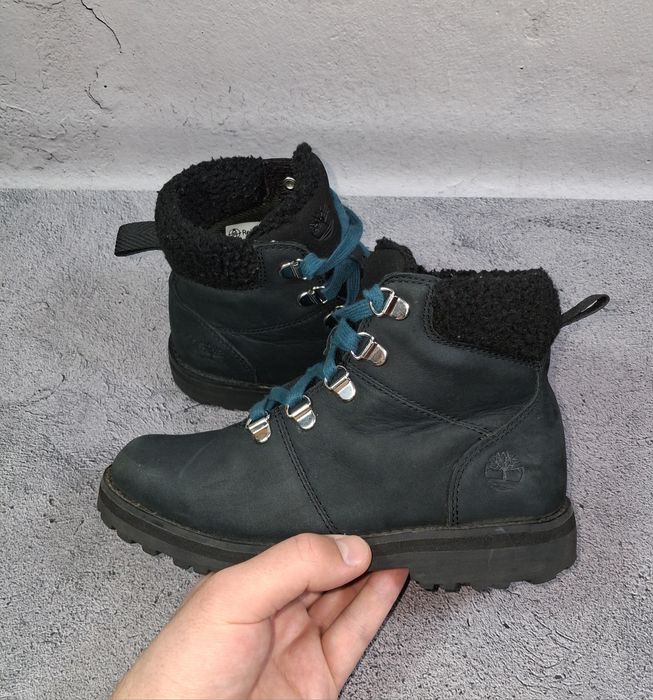 Ботинки Timberland Premium 6-inch зимние на мальчика детские кожаные