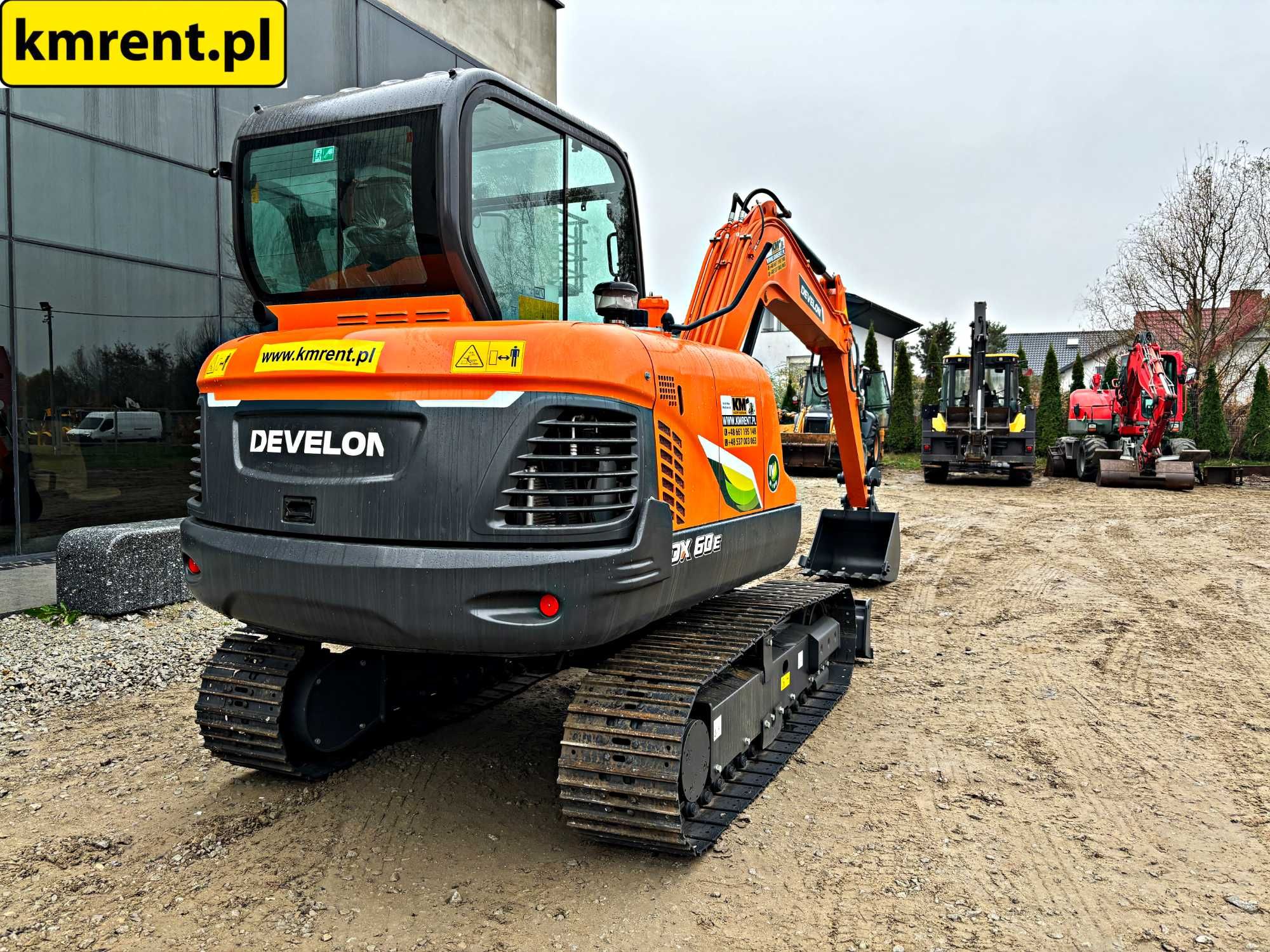 DOOSAN DEVELON DX60E-10N МІНІ-КОПАРКА | JCB 8060, 8065, 8050, 8055,