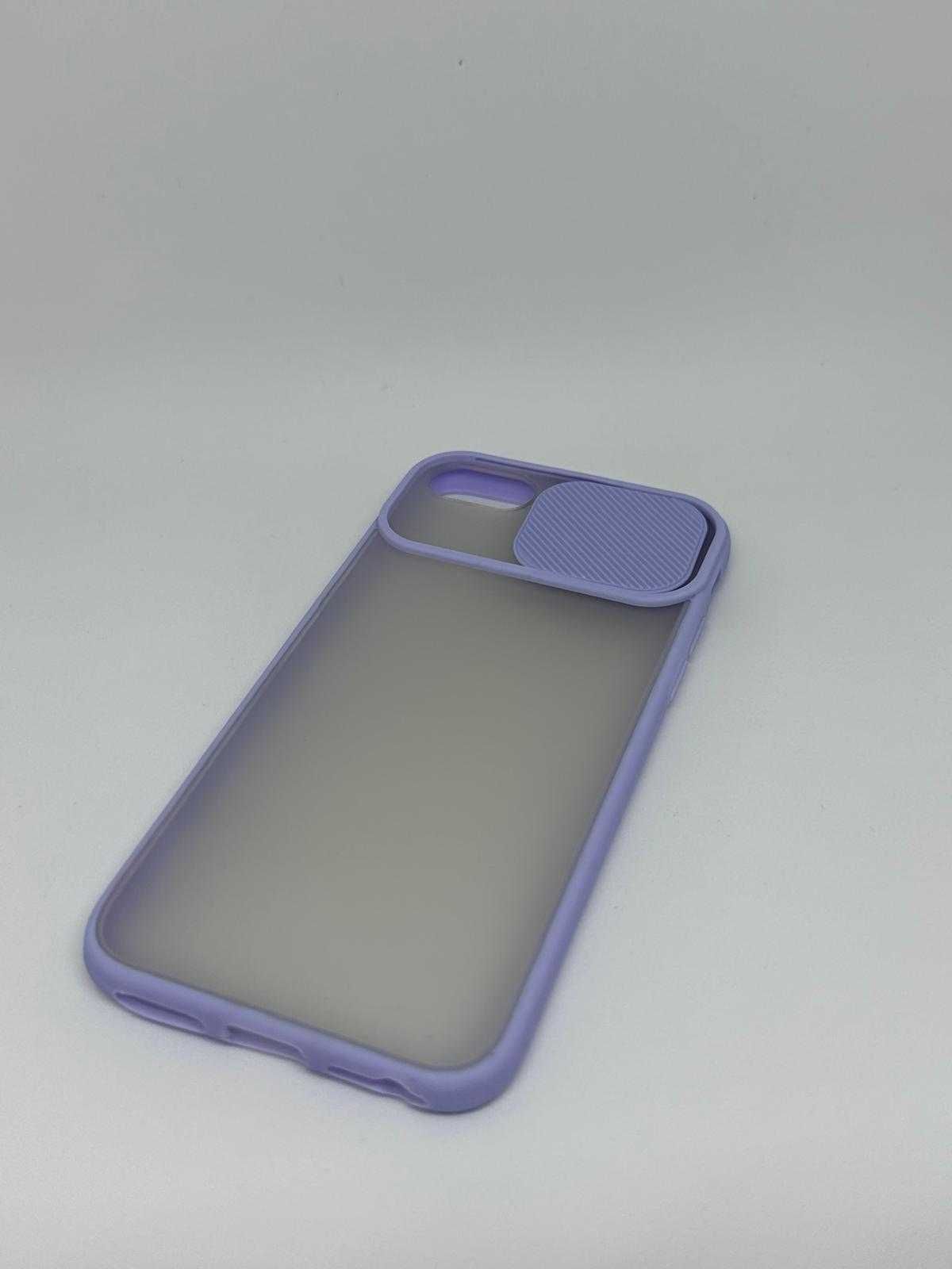 Iphone 7/8 Etui Case Obudowa Przeźroczysto-Fioletowa kod 1213