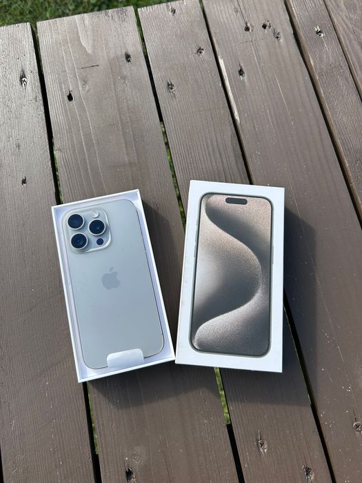 IPhone 15 Pro 128G Natural/White Titanium