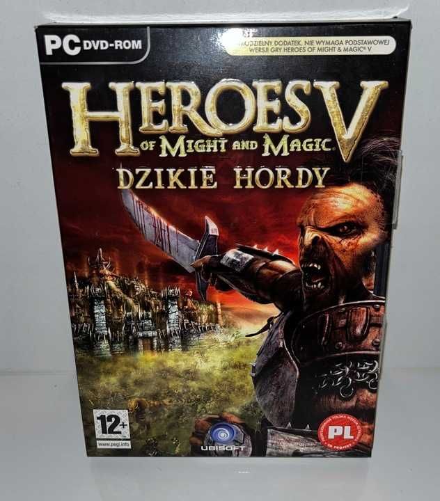Heroes Of Might Magic V Dzikie Hordy BOX PL